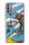 S3731 タロットカード剣の騎士 Tarot Card Knight of Swords Motorola Moto G30, G20, G10 バックケース、フリップケース・カバー