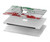 S3318 イタリアの旗ビンテージフットボールのグラフィック Italy Flag Vintage Football Graphic MacBook 12″ - A1534 ケース・カバー