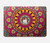 S3694 ヒッピーアートパターン Hippie Art Pattern MacBook 12″ - A1534 ケース・カバー