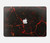 S3696 溶岩マグマ Lava Magma MacBook 12″ - A1534 ケース・カバー