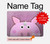S3269 豚の漫画 Pig Cartoon MacBook Air 13″ - A1369, A1466 ケース・カバー