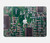 S3519 電子回路基板のグラフィック Electronics Circuit Board Graphic MacBook Air 13″ - A1369, A1466 ケース・カバー