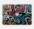 S3712 ポップアートパターン Pop Art Pattern MacBook Air 13″ - A1369, A1466 ケース・カバー