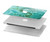 S2653 ドラゴングリーンターコイズストーングラフィックプリント Chinese Dragon Green Turquoise Stone Graphic Printed MacBook Air 13″ - A1932, A2179, A2337 ケース・カバー