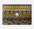 S2860 アステカ ヒッピー柄 Aztec Boho Hippie Pattern MacBook Air 13″ - A1932, A2179, A2337 ケース・カバー