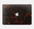 S3696 溶岩マグマ Lava Magma MacBook Air 13″ - A1932, A2179, A2337 ケース・カバー