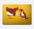 S1093 ルースターと猫の面白い Rooster and Cat Joke MacBook Pro Retina 13″ - A1425, A1502 ケース・カバー