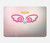 S2514 可愛い天使の羽 Cute Angel Wings MacBook Pro Retina 13″ - A1425, A1502 ケース・カバー