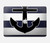 S2758 アンカーネイビー Anchor Navy MacBook Pro Retina 13″ - A1425, A1502 ケース・カバー