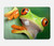S1047 小さなカエル Little Frog MacBook Pro 13″ - A1706, A1708, A1989, A2159, A2289, A2251, A2338 ケース・カバー