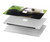 S1073 パンダは食べるのが楽しみ Panda Enjoy Eating MacBook Pro 13″ - A1706, A1708, A1989, A2159, A2289, A2251, A2338 ケース・カバー