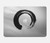 S2398 禅仏教のシンボル Zen Buddhism Symbol MacBook Pro 13″ - A1706, A1708, A1989, A2159, A2289, A2251, A2338 ケース・カバー