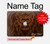 S2529 レオゾディアックタトゥーブラウングラフィック Leo Zodiac Tattoo Brown Graphic Print MacBook Pro 15″ - A1707, A1990 ケース・カバー