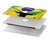 S2981 ブラジルサッカー Brazil Football Soccer Map Flag MacBook Pro 15″ - A1707, A1990 ケース・カバー