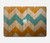 S3033 ヴィヴィッドシェブロングラフィック Vintage Wood Chevron Graphic Printed MacBook Pro 15″ - A1707, A1990 ケース・カバー