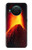S0745 火山の溶岩 Volcano Lava Nokia X10 バックケース、フリップケース・カバー