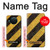 S2231 黄色と黒のラインハザードストライプ Yellow and Black Line Hazard Striped Nokia X10 バックケース、フリップケース・カバー
