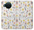 S2354 パステルの花のパターン Pastel Flowers Pattern Nokia X10 バックケース、フリップケース・カバー