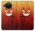 S2454 可愛い赤い小悪魔漫画 Red Cute Little Devil Cartoon Nokia X10 バックケース、フリップケース・カバー