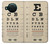 S2502 目の検査図ポスター Eye Exam Chart Decorative Decoupage Poster Nokia X10 バックケース、フリップケース・カバー