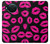 S2933 ピンクの唇のキス Pink Lips Kisses on Black Nokia X10 バックケース、フリップケース・カバー