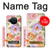 S3035 花 Sweet Flower Painting Nokia X10 バックケース、フリップケース・カバー