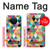 S3049 三角形の鮮やかな色 Triangles Vibrant Colors Nokia X10 バックケース、フリップケース・カバー