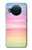 S3507 カラフルな虹 パステル Colorful Rainbow Pastel Nokia X10 バックケース、フリップケース・カバー