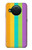 S3678 カラフルなレインボーバーティカル Colorful Rainbow Vertical Nokia X10 バックケース、フリップケース・カバー