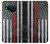 S3687 消防士細い赤い線アメリカの国旗 Firefighter Thin Red Line American Flag Nokia X10 バックケース、フリップケース・カバー