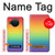 S3698 LGBTグラデーションプライドフラグ LGBT Gradient Pride Flag Nokia X10 バックケース、フリップケース・カバー