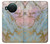 S3717 ローズゴールドブルーパステル大理石グラフィックプリント Rose Gold Blue Pastel Marble Graphic Printed Nokia X10 バックケース、フリップケース・カバー