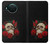 S3753 ダークゴシックゴススカルローズ Dark Gothic Goth Skull Roses Nokia X10 バックケース、フリップケース・カバー