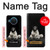 S0878 黒いくま Black Bear Nokia X20 バックケース、フリップケース・カバー