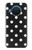 S2299 黒い水玉 Black Polka Dots Nokia X20 バックケース、フリップケース・カバー