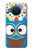 S2521 可愛いオタクフクロウ漫画 Cute Nerd Owl Cartoon Nokia X20 バックケース、フリップケース・カバー