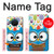S2521 可愛いオタクフクロウ漫画 Cute Nerd Owl Cartoon Nokia X20 バックケース、フリップケース・カバー