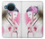S2579 着物 Japanese Traditional Geisha Kimono Nokia X20 バックケース、フリップケース・カバー