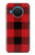 S2931 レッドバッファローチェック柄 Red Buffalo Check Pattern Nokia X20 バックケース、フリップケース・カバー