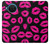S2933 ピンクの唇のキス Pink Lips Kisses on Black Nokia X20 バックケース、フリップケース・カバー