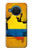 S2996 コロンビアサッカー Colombia Football Soccer Map Flag Nokia X20 バックケース、フリップケース・カバー