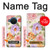 S3035 花 Sweet Flower Painting Nokia X20 バックケース、フリップケース・カバー