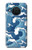 S3751 波のパターン Wave Pattern Nokia X20 バックケース、フリップケース・カバー