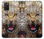 S1932 ブルーアイヒョウ Blue Eyed Leopard Samsung Galaxy A03S バックケース、フリップケース・カバー