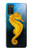 S2444 タツノオトシゴ 深い青色の海 Seahorse Underwater World Samsung Galaxy A03S バックケース、フリップケース・カバー