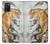 S2750 虎の絵画 Oriental Chinese Tiger Painting Samsung Galaxy A03S バックケース、フリップケース・カバー