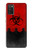 S2917 バイオハザードウイルスの警告 Biohazards Virus Red Alert Samsung Galaxy A03S バックケース、フリップケース・カバー