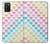 S3499 カラフルなハート柄 Colorful Heart Pattern Samsung Galaxy A03S バックケース、フリップケース・カバー