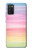 S3507 カラフルな虹 パステル Colorful Rainbow Pastel Samsung Galaxy A03S バックケース、フリップケース・カバー