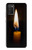 S3530 仏 Buddha Candle Burning Samsung Galaxy A03S バックケース、フリップケース・カバー